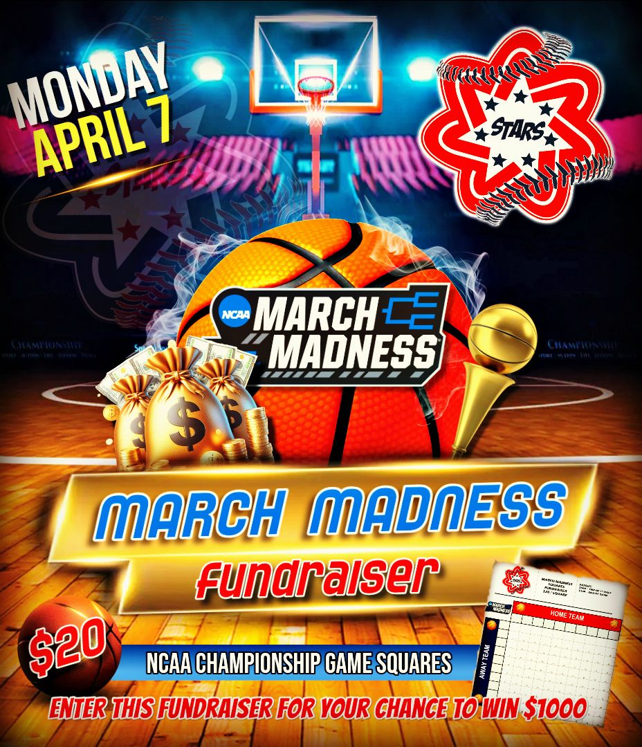 BNL Stars March Madness Squares Fundraiser