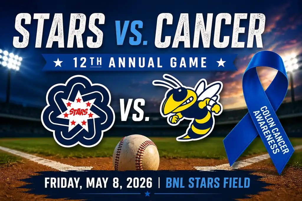 BNL STARS vs CANCER GAME (May 8, 2026)