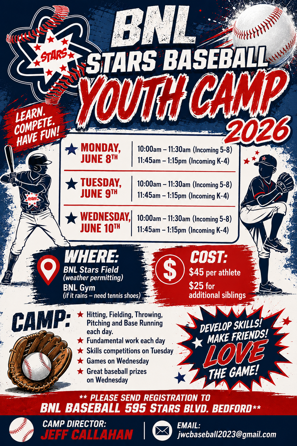 BNL Stars Youth Camp - 2026